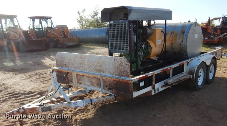 image for item DL6012 John Deere  generator with trailer