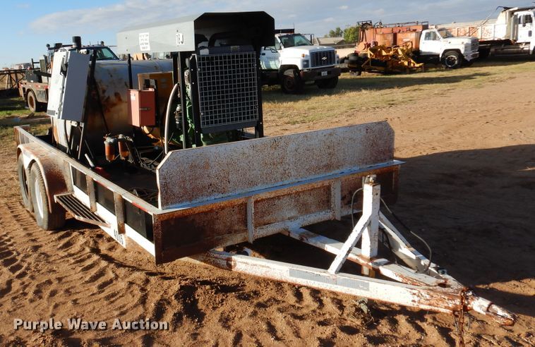 image for item DL6012 John Deere  generator with trailer