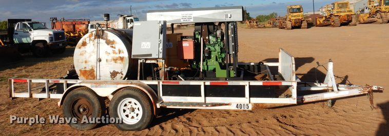 image for item DL6012 John Deere  generator with trailer