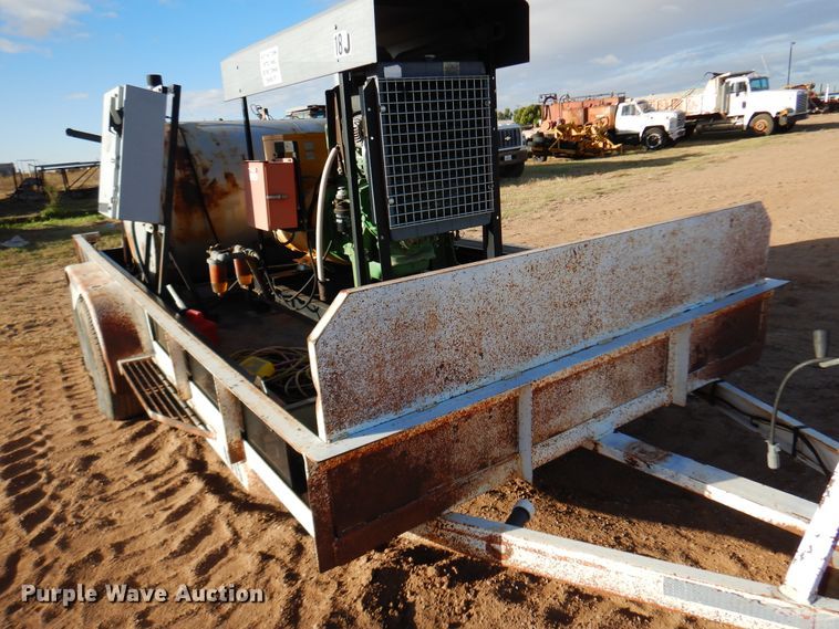 image for item DL6012 John Deere  generator with trailer