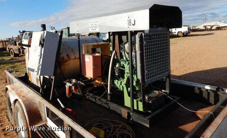 image for item DL6012 John Deere  generator with trailer