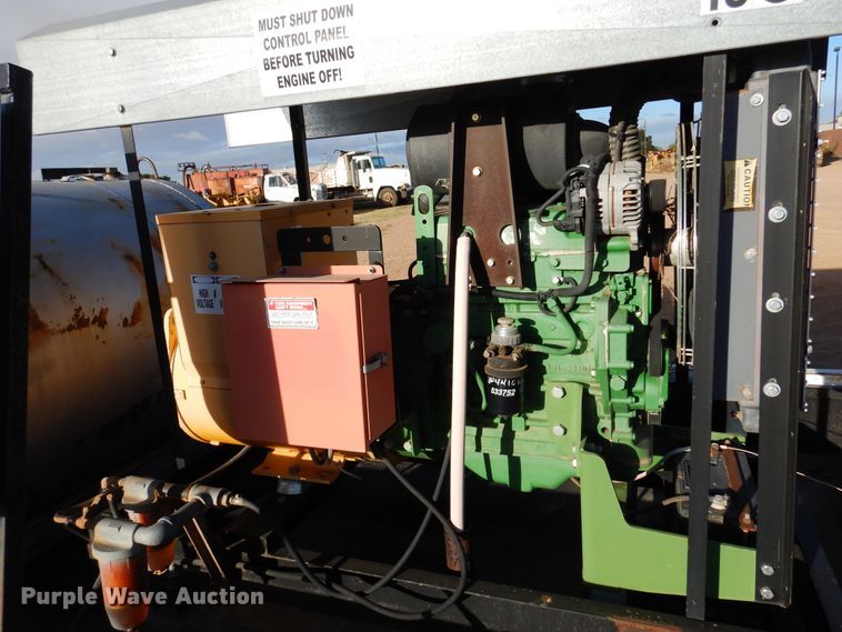 image for item DL6012 John Deere  generator with trailer