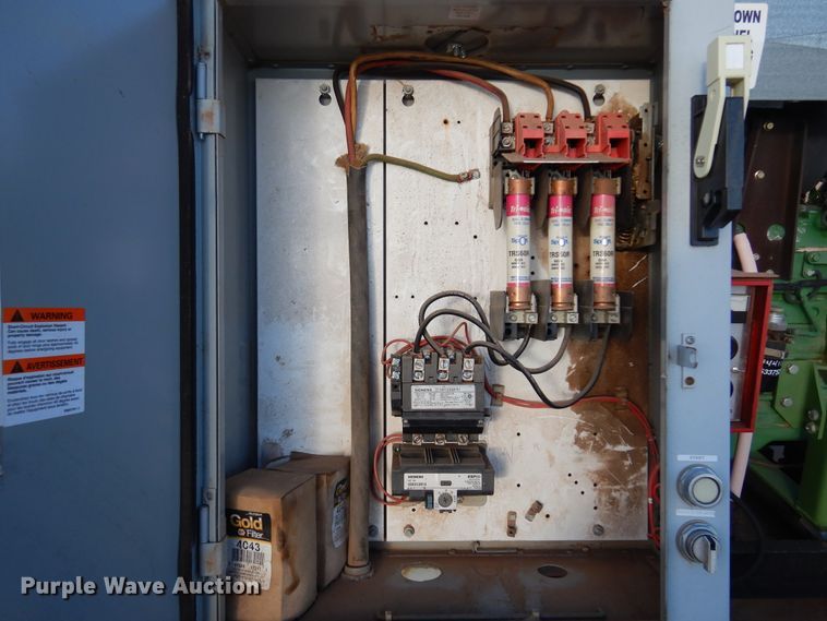 image for item DL6012 John Deere  generator with trailer