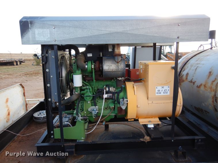 image for item DL6012 John Deere  generator with trailer