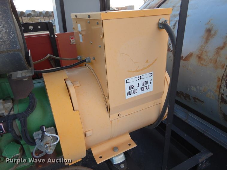 image for item DL6012 John Deere  generator with trailer