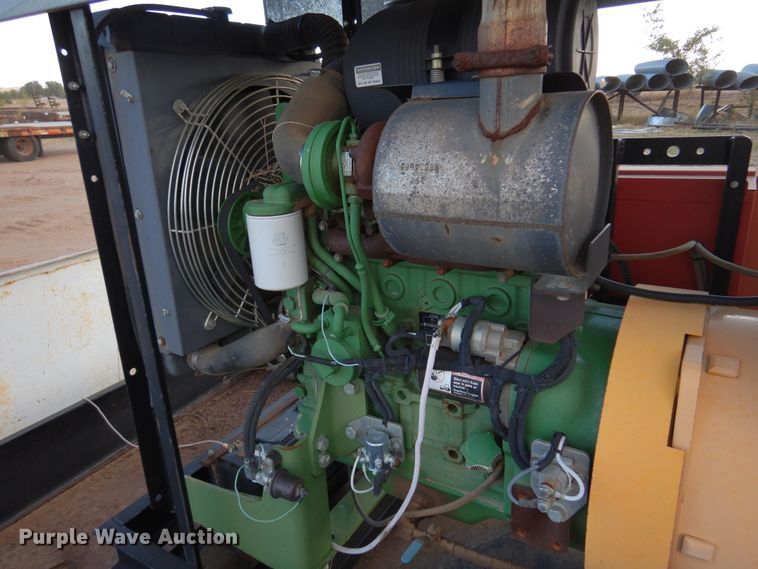 image for item DL6012 John Deere  generator with trailer