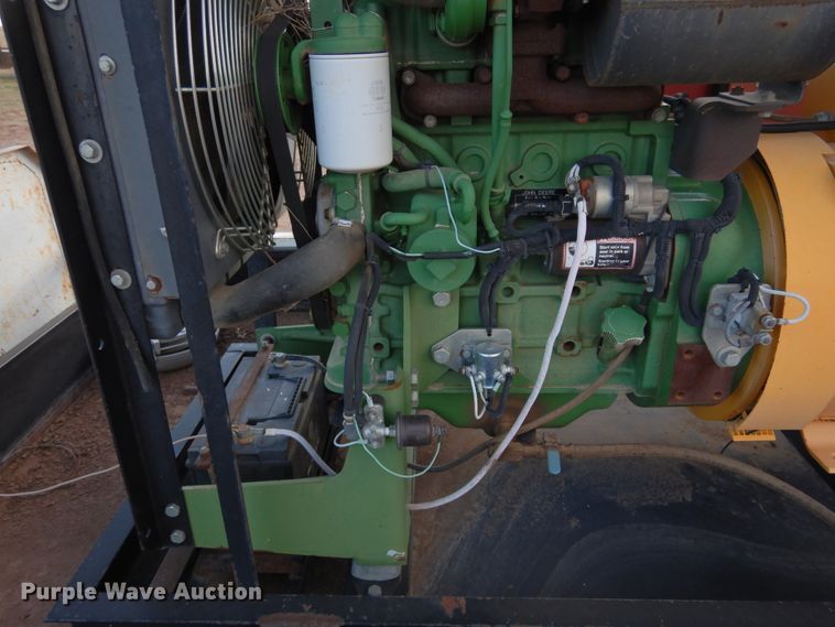 image for item DL6012 John Deere  generator with trailer