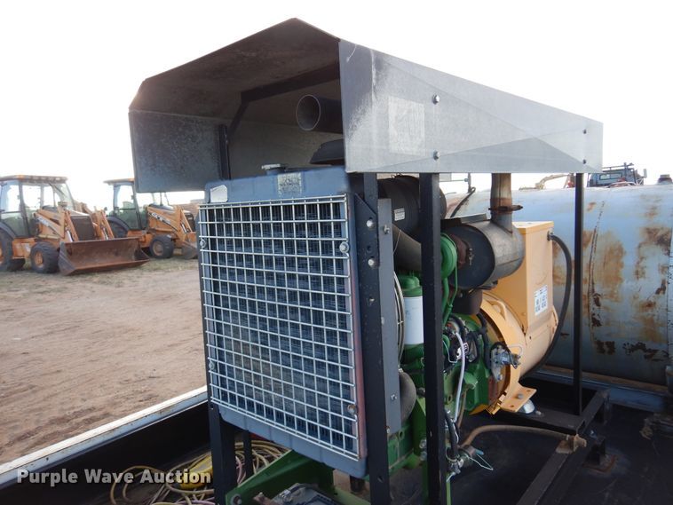 image for item DL6012 John Deere  generator with trailer