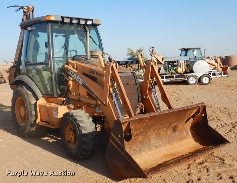 image for item DL6013 2002 Case 580 Super M  backhoe
