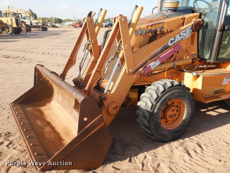 image for item DL6013 2002 Case 580 Super M  backhoe