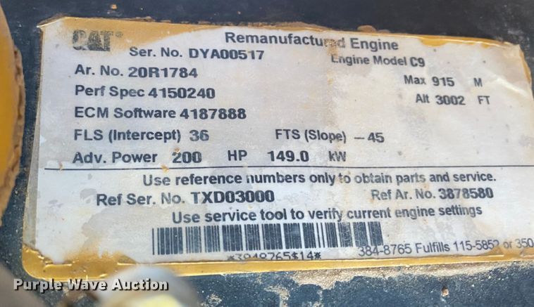 image for item DL6033 2008 Caterpillar D6T XL  dozer