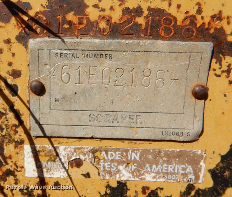 image for item DL6034 1985 Caterpillar 623B  elevating scraper