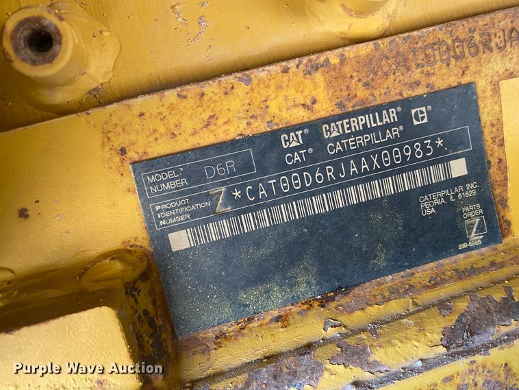 image for item DL6035 2005 Caterpillar D6R XL Series II  dozer