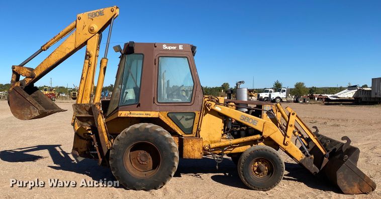 image for item DL6128 1987 Case 580 Super E  backhoe