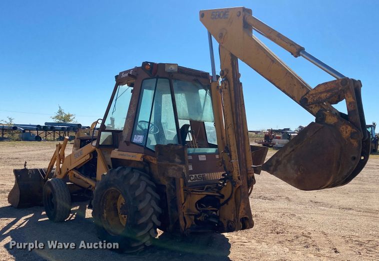 image for item DL6128 1987 Case 580 Super E  backhoe