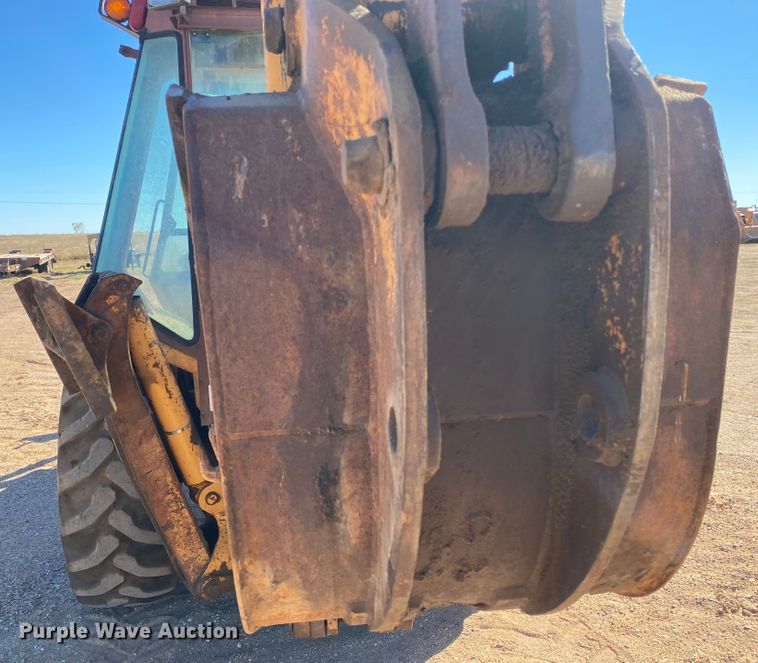 image for item DL6128 1987 Case 580 Super E  backhoe