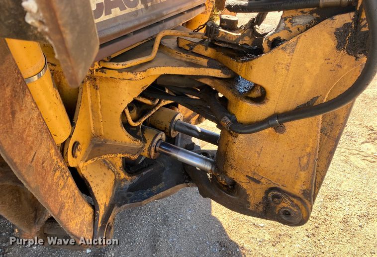 image for item DL6128 1987 Case 580 Super E  backhoe