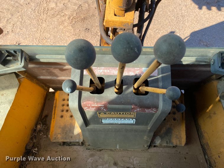 image for item DL6128 1987 Case 580 Super E  backhoe