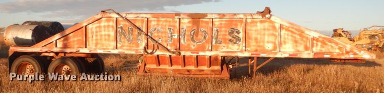 image for item KO9746 1981 Ranco bottom dump trailer