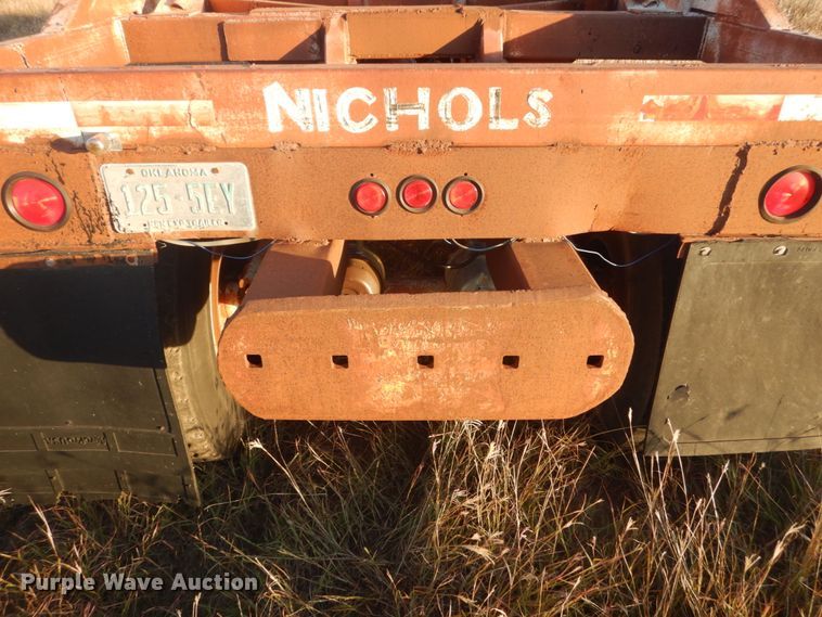 image for item KO9746 1981 Ranco bottom dump trailer