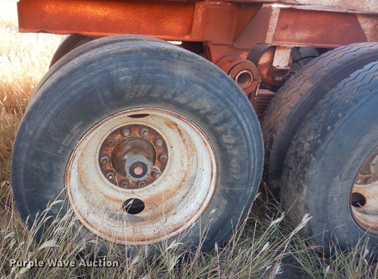 image for item KO9746 1981 Ranco bottom dump trailer