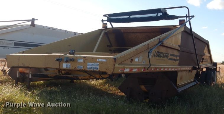 image for item KO9748 1997 Load King 2060-40-2  bottom dump trailer