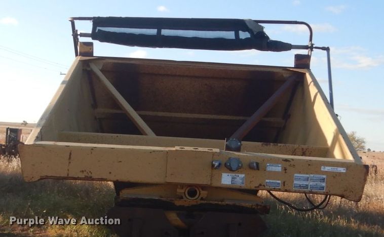 image for item KO9748 1997 Load King 2060-40-2  bottom dump trailer