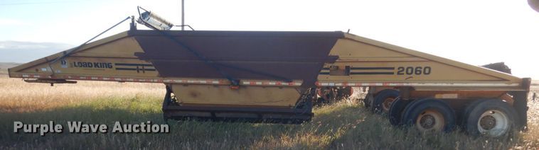 image for item KO9748 1997 Load King 2060-40-2  bottom dump trailer