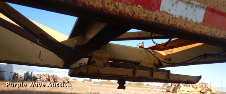 image for item KO9748 1997 Load King 2060-40-2  bottom dump trailer