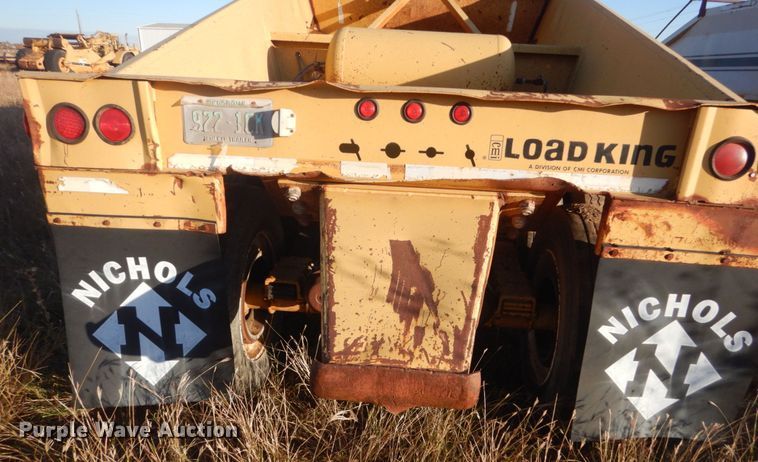 image for item KO9748 1997 Load King 2060-40-2  bottom dump trailer