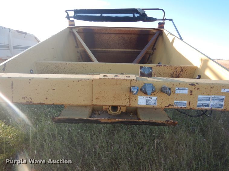 image for item KO9748 1997 Load King 2060-40-2  bottom dump trailer