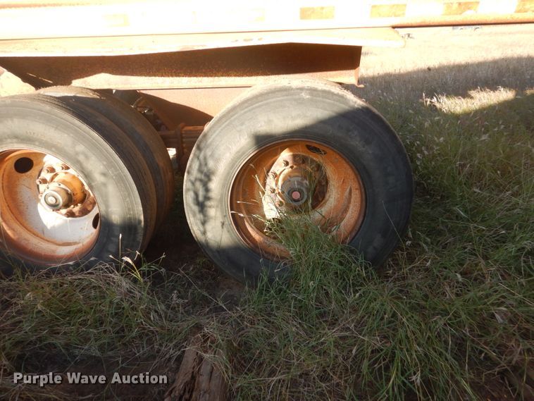 image for item KO9748 1997 Load King 2060-40-2  bottom dump trailer