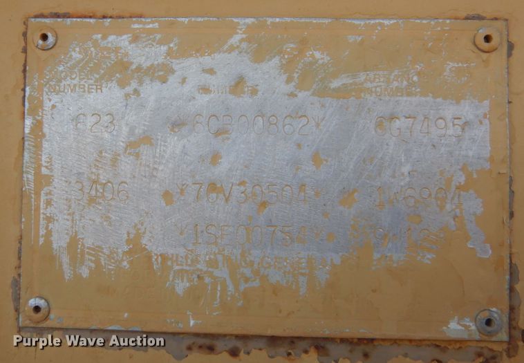 image for item KO9749 1989 Caterpillar 623E  elevating scraper