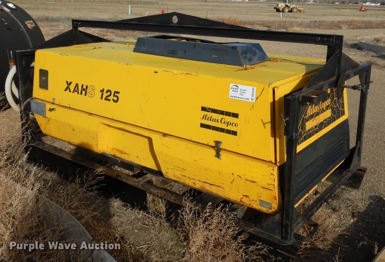 image for item DK3349 1991 Atlas Copco XAHS125  air compressor