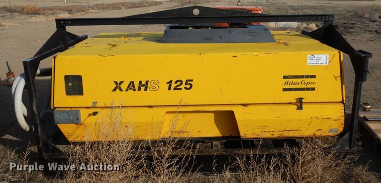 image for item DK3349 1991 Atlas Copco XAHS125  air compressor