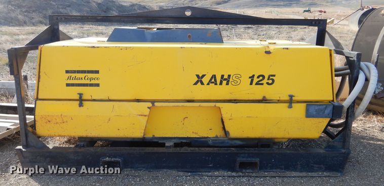 image for item DK3349 1991 Atlas Copco XAHS125  air compressor