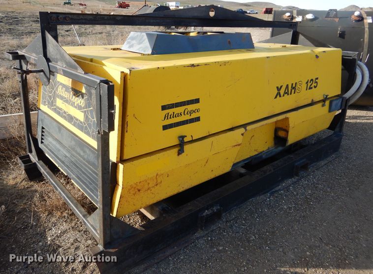 image for item DK3349 1991 Atlas Copco XAHS125  air compressor