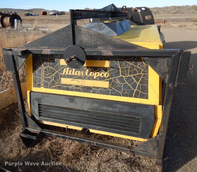 image for item DK3349 1991 Atlas Copco XAHS125  air compressor