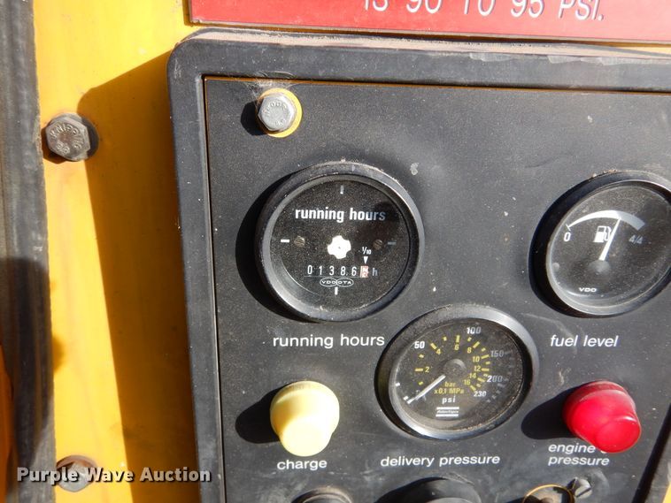 image for item DK3349 1991 Atlas Copco XAHS125  air compressor