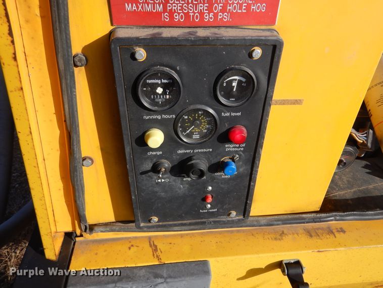 image for item DK3349 1991 Atlas Copco XAHS125  air compressor