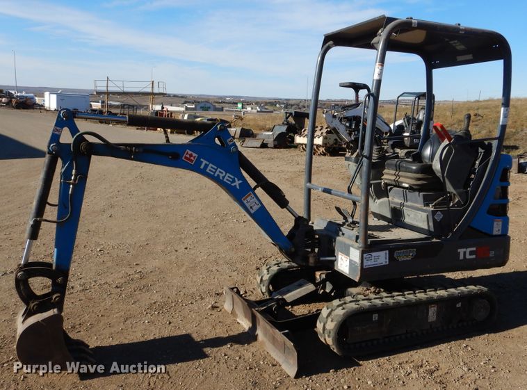 image for item DK3361 Terex TC16-2  mini excavator