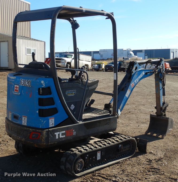 image for item DK3361 Terex TC16-2  mini excavator
