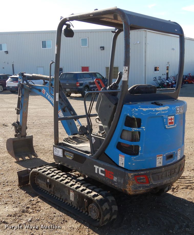 image for item DK3361 Terex TC16-2  mini excavator