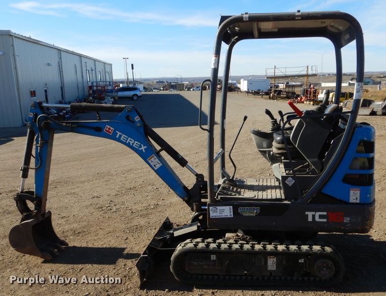 image for item DK3361 Terex TC16-2  mini excavator