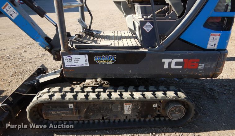 image for item DK3361 Terex TC16-2  mini excavator
