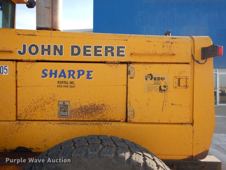 image for item DK3363 1991 John Deere 770BH  motor grader