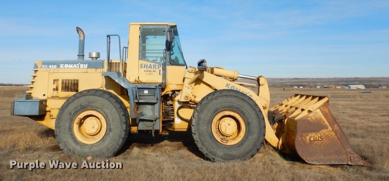 image for item DK3416 2000 Komatsu WA420-3MC  wheel loader