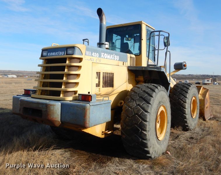 image for item DK3416 2000 Komatsu WA420-3MC  wheel loader