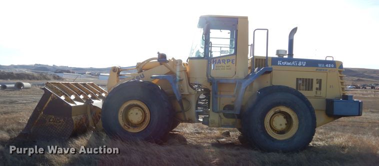 image for item DK3416 2000 Komatsu WA420-3MC  wheel loader