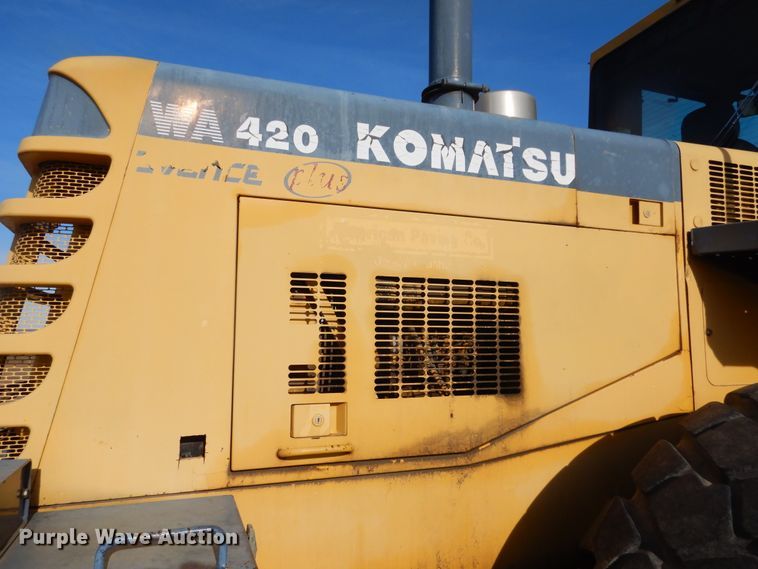 image for item DK3416 2000 Komatsu WA420-3MC  wheel loader